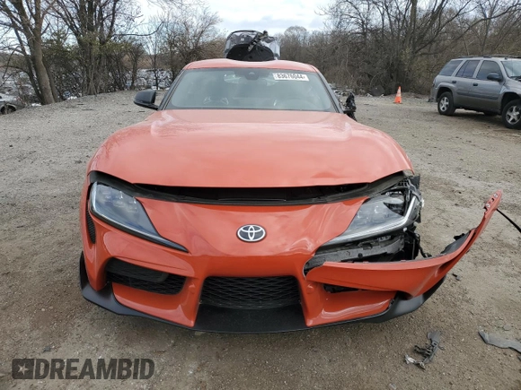 2024 Toyota Supra 3.0 с VIN WZ1DB0G07RW066056, выставлен на аукционе Copart как лот 83676044 с пробегом 3 621 миль миль и Списание • Salvage title. История ставок и продаж доступна на DreamBid. Изображение 5.