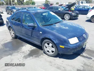 2001 Volkswagen Jetta GLS with VIN 3VWSB69M71M115427, listed as a IAAI auction lot 42791673 with 150,018 mi miles and . Bid and sale history available at DreamBid. Image 1.