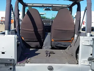2002 Jeep Wrangler X with VIN 1J4FA39S42P763835, listed as a IAAI auction lot 42302645 with 233,634 mi miles and . Bid and sale history available at DreamBid. Image 8.