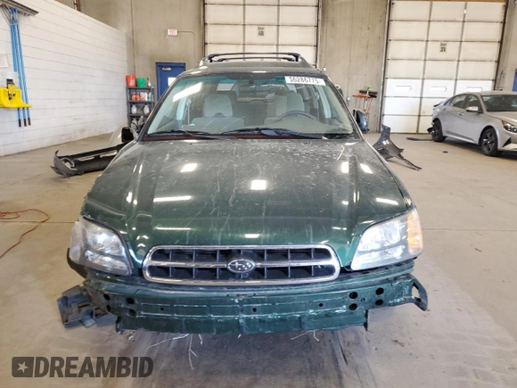 2001 Subaru Legacy Outback with VIN 4S3BH675217671670, listed as a Copart auction lot 56286775 with 86,557 mi miles and Salvage title. Bid and sale history available at DreamBid. Image 5.