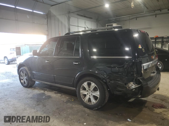 2015 Ford Expedition Platinum with VIN 1FMJU1MT3FEF48858, listed as a Copart auction lot 88086085 with 105,342 mi miles and Salvage title. Bid and sale history available at DreamBid. Image 2.
