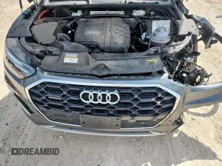 2024 Audi Q5 S line Premium with VIN WA1GAAFY6R2030890, listed as a Copart auction lot 59432555 with 33,671 mi miles and Salvage title. Bid and sale history available at DreamBid. Image 12.