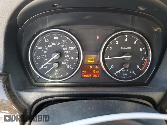 2013 BMW 3 Series 328i xDrive with VIN WBAKF3C5XDJ385306, listed as a Copart auction lot 42422655 with 124,352 mi miles and Salvage Title. Bid and sale history available at carsss.com. Image 9.