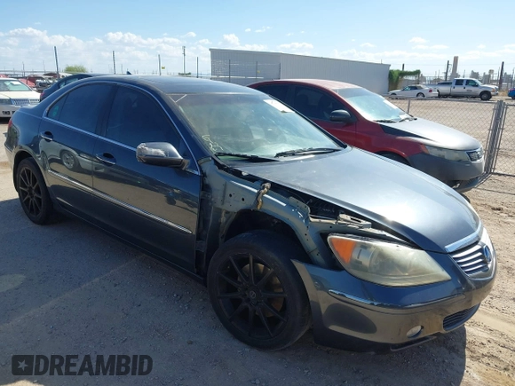 2005 Acura RL with VIN JH4KB16505C020703, listed as a IAAI auction lot 42599373 with Not provided miles and . Bid and sale history available at DreamBid. Image 1.