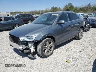 2017 Audi Q3 Premium Plus with VIN WA1JCCFS5HR003032, listed as a Copart auction lot 50630235 with 71,983 mi miles and Salvage Title. Bid and sale history available at carsss.com. Image 1.