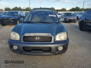 2002 Hyundai Santa Fe GLS with VIN KM8SC13D82U224726, listed as a Copart auction lot 74333924 with 113,107 mi miles and Salvage Title. Bid and sale history available at carsss.com. Image 5.