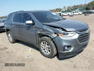 2020 Chevrolet Traverse LT Cloth z VIN 1GNEVGKW3LJ309209, wystawiony jako IAAI lot #42077186 z przebiegiem 43 291 mil mil oraz . Historia ofert i sprzedaży dostępna na DreamBid. Obrazek 1.