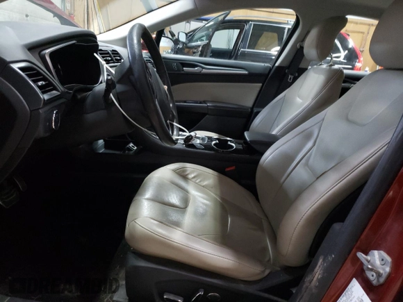 2014 Ford Fusion Titanium Hybrid with VIN 3FA6P0RU6ER219036, listed as a Copart auction lot 57476985 with 189,113 mi miles and Clean title. Bid and sale history available at DreamBid. Image 7.