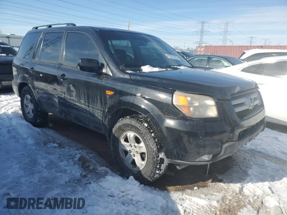 2008 Honda Pilot EX-L with VIN 5FNYF18518B041662, listed as a Copart auction lot 49458895 with 119,151 mi miles and Salvage Title. Bid and sale history available at carsss.com. Image 4.