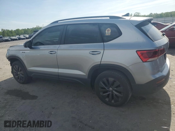2024 Volkswagen Taos S с VIN 3VV5X7B24RM119349, выставлен на аукционе Copart как лот 54266065 с пробегом 14 162 миль миль и Списание • Salvage title. История ставок и продаж доступна на DreamBid. Изображение 2.