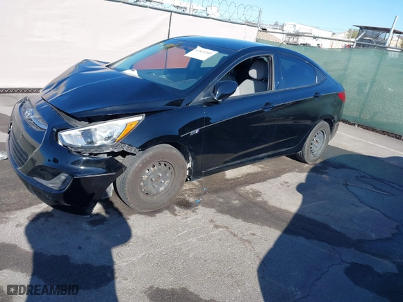 2017 Hyundai Accent SE with VIN KMHCT4AE3HU352236, listed as a IAAI auction lot 41823289 with 52,203 mi miles. Bid and sale history available at carsss.com. Image 2.
