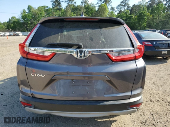 2017 Honda CR-V EX-L with VIN 7FARW1H84HE000445, listed as a Copart auction lot 52478965 with 155,412 mi miles and Salvage Title. Bid and sale history available at carsss.com. Image 6.