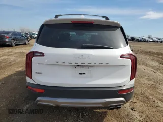 2022 Kia Telluride S with VIN 5XYP6DHC1NG324448, listed as a Copart auction lot 47869965 with 55,138 mi miles and Salvage Title. Bid and sale history available at DreamBid. Image 6.