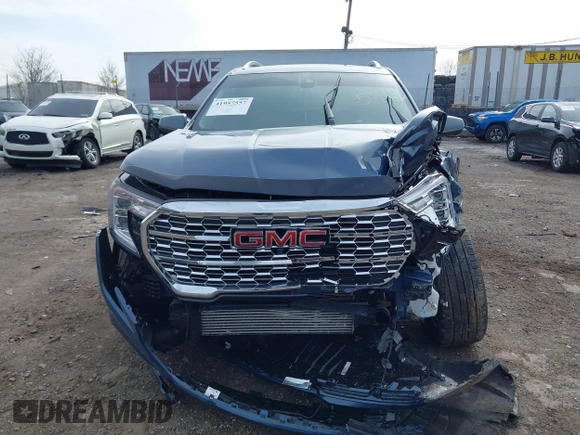 2024 GMC Terrain Denali with VIN 3GKALXEG9RL205962, listed as a IAAI auction lot 41957557 with 11,256 mi miles and . Bid and sale history available at DreamBid. Image 11.
