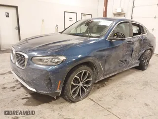 2023 BMW X4 xDrive30i with VIN 5UX33DT01P9R31277, listed as a IAAI auction lot 41618617 with 23,952 mi miles. Bid and sale history available at carsss.com. Image 17.