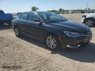 2016 Chrysler 200 Limited with VIN 1C3CCCAB4GN154699, listed as a Copart auction lot 50981965 with 104,879 mi miles and Salvage Title. Bid and sale history available at carsss.com. Image 4.