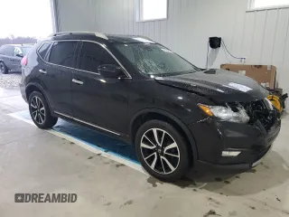 2020 Nissan Rogue SL with VIN 5N1AT2MV8LC720545, listed as a Copart auction lot 52154615 with 97,452 mi miles and Salvage Title. Bid and sale history available at DreamBid. Image 4.