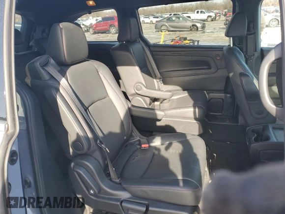 2024 Honda Odyssey Sport with VIN 5FNRL6H7XRB041866, listed as a Copart auction lot 42569215 with 12,393 mi miles and Salvage Title. Bid and sale history available at DreamBid. Image 11.