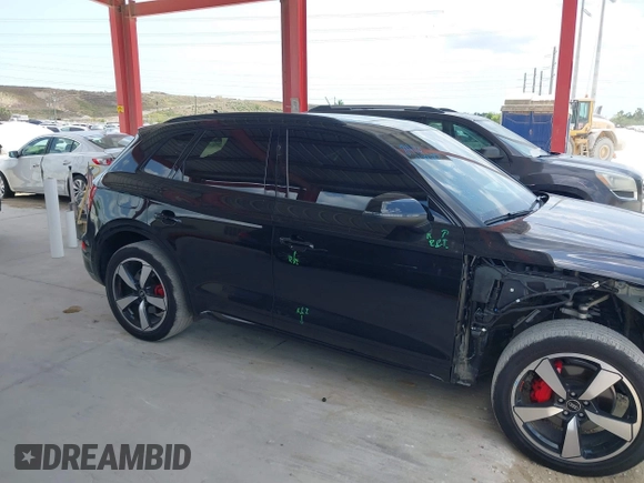 2024 Audi Q5 S line Prestige with VIN WA1FAAFY8R2034774, listed as a IAAI auction lot 42227400 with 16,521 mi miles and . Bid and sale history available at DreamBid. Image 14.