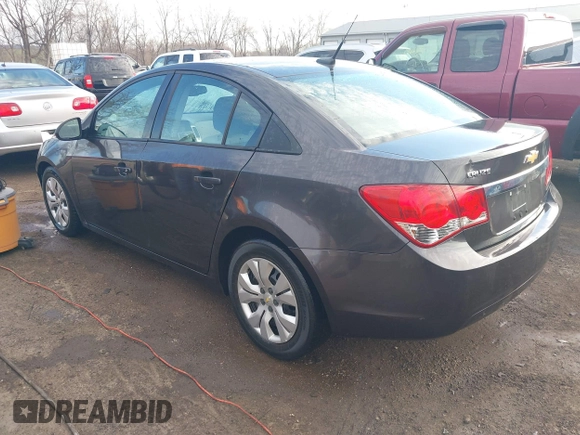 2014 Chevrolet Cruze LS with VIN 1G1PA5SH5E7436409, listed as a IAAI auction lot 41876578 with 210,863 mi miles and . Bid and sale history available at DreamBid. Image 2.