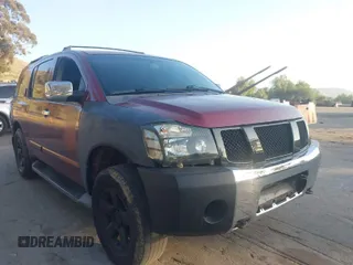 2007 Nissan Armada SE z VIN 5N1AA08A07N720664, wystawiony jako IAAI lot #41653079 z przebiegiem 204 656 mil mil oraz . Historia ofert i sprzedaży dostępna na DreamBid. Obrazek 1.