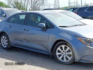 2021 Toyota Corolla LE with VIN 5YFEPMAE4MP212396, listed as a IAAI auction lot 41883092 with 93,106 mi miles. Bid and sale history available at carsss.com. Image 6.