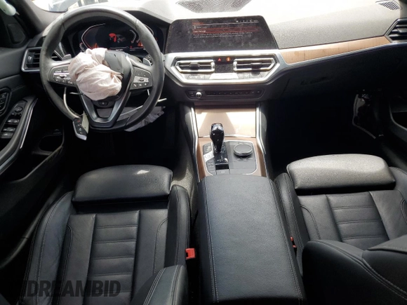 2021 BMW 3 Series 330i with VIN 3MW5R1J0XM8C21971, listed as a Copart auction lot 60659725 with 36,023 mi miles and Salvage title. Bid and sale history available at DreamBid. Image 8.