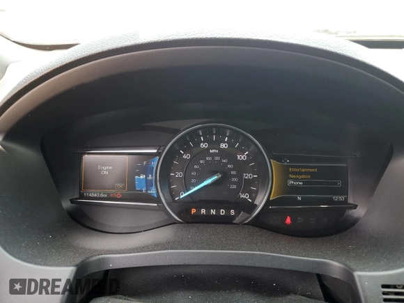 2017 Ford Explorer XLT with VIN 1FM5K8D81HGD16875, listed as a Copart auction lot 57215405 with 114,840 mi miles and Salvage title. Bid and sale history available at DreamBid. Image 9.
