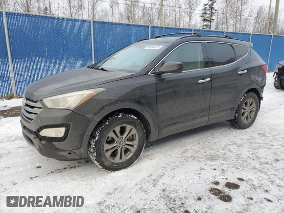 2014 Hyundai Santa Fe Sport with VIN 5XYZT3LB9EG135282, listed as a Copart auction lot 88655875 with 172,051 mi miles and Salvage Title. Bid and sale history available at carsss.com. Image 1.