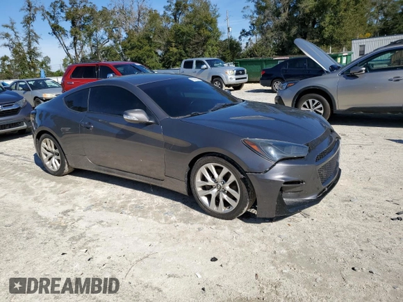 2013 Hyundai Genesis Coupe Track z VIN KMHHU6KJ3DU093428, wystawiony jako Copart lot #41886225 z przebiegiem 132 828 mil mil oraz Czysty tytuł • Clean title. Historia ofert i sprzedaży dostępna na DreamBid. Obrazek 4.
