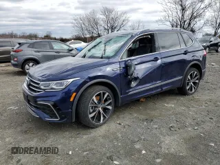 2024 Volkswagen Tiguan SEL R-Line с VIN 3VV4B7AX2RM031987, выставлен на аукционе Copart как лот 47734255 с пробегом 26 727 миль миль и Списание • Salvage title. История ставок и продаж доступна на DreamBid. Изображение 1.