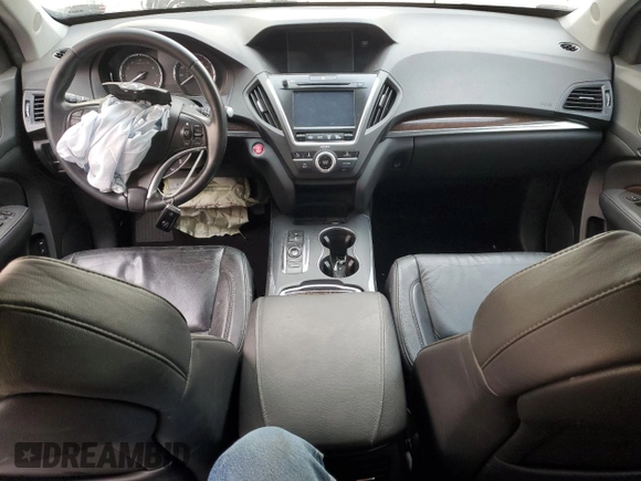 2019 Acura MDX with VIN 5J8YD4H36KL036940, listed as a Copart auction lot 47682395 with 0 mi miles and Salvage Title. Bid and sale history available at carsss.com. Image 8.