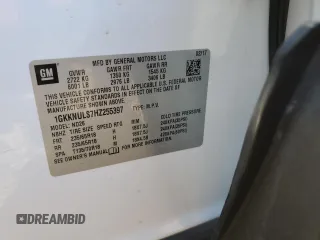 2017 GMC Acadia SLT with VIN 1GKKNULS7HZ255397, listed as a Copart auction lot 83319434 with 116,911 mi miles and Salvage Title. Bid and sale history available at carsss.com. Image 13.