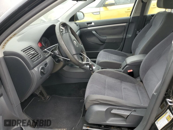 2007 Volkswagen Jetta 2.5 with VIN 3VWPG71K27M089576, listed as a Copart auction lot 47395725 with 104,925 mi miles and Salvage title. Bid and sale history available at DreamBid. Image 7.