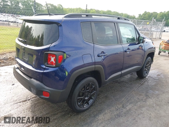 2020 Jeep Renegade Latitude with VIN ZACNJBBB1LPL35342, listed as a IAAI auction lot 42146630 with 40,669 mi miles and . Bid and sale history available at DreamBid. Image 4.