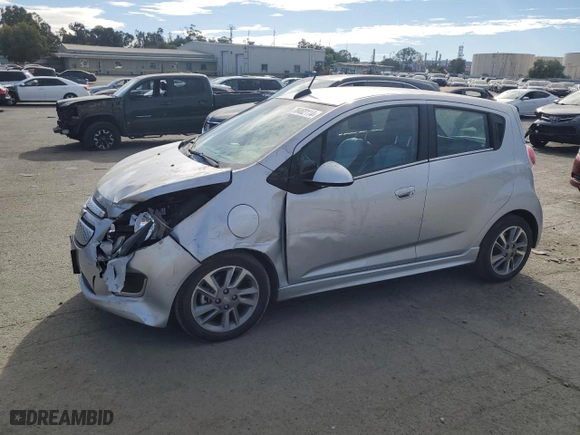 2015 Chevrolet Spark EV LT with VIN KL8CK6S05FC748153, listed as a Copart auction lot 78482114 with 44,227 mi miles and Salvage Title. Bid and sale history available at carsss.com. Image 1.
