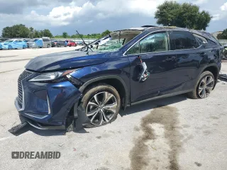 2021 Lexus RX with VIN JTJHZKEA2M2022627, listed as a Copart auction lot 70118444 with 20,907 mi miles and Salvage Title. Bid and sale history available at carsss.com. Image 1.