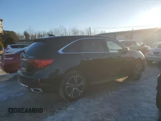 2020 Acura MDX w/Technology Pkg with VIN 5J8YD4H58LL019236, listed as a Copart auction lot 43939565 with 77,330 mi miles and Non Repairable. Bid and sale history available at carsss.com. Image 3.