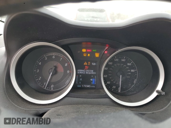 2011 Mitsubishi Lancer Evolution GSR with VIN JA32W8FV1BU029204, listed as a Copart auction lot 43207865 with 173,345 mi miles and Salvage Title. Bid and sale history available at carsss.com. Image 9.