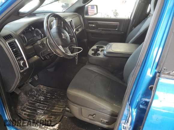 2021 Ram 1500 SLT with VIN 1C6RR7GT9MS514324, listed as a Copart auction lot 45185294 with 40,371 mi miles and Salvage title. Bid and sale history available at DreamBid. Image 7.