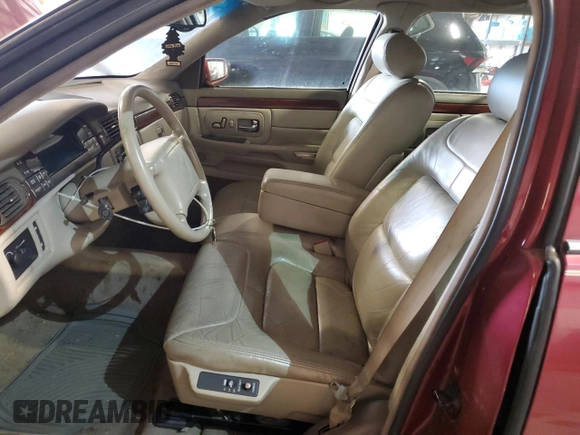 1998 Cadillac DeVille z VIN 1G6KD54Y3WU754718, wystawiony jako Copart lot #60068175 z przebiegiem 64 498 mil mil oraz Czysty tytuł • Clean title. Historia ofert i sprzedaży dostępna na DreamBid. Obrazek 7.