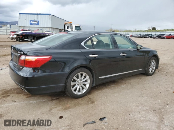2010 Lexus LS 460 z VIN JTHCL5EF9A5008292, wystawiony jako Copart lot #55456485 z przebiegiem 134 182 mil mil oraz Szkoda całkowita • Salvage title. Historia ofert i sprzedaży dostępna na DreamBid. Obrazek 3.