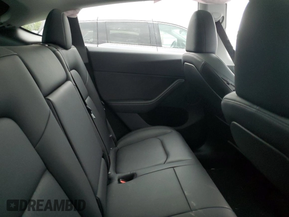 2025 Tesla Model Y Long Range with VIN 7SAYGDED9SA341967, listed as a Copart auction lot 47368695 with 4,310 mi miles and Salvage Title. Bid and sale history available at DreamBid. Image 10.