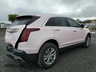 2023 Cadillac XT5 FWD Premium Luxury with VIN 1GYKNCR46PZ159140, listed as a Copart auction lot 45050085 with 28,231 mi miles and Non Repairable. Bid and sale history available at carsss.com. Image 3.
