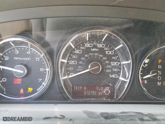 2010 Lincoln MKS with VIN 1LNHL9DR6AG609332, listed as a Copart auction lot 76629434 with 212,152 mi miles and Salvage Title. Bid and sale history available at carsss.com. Image 9.