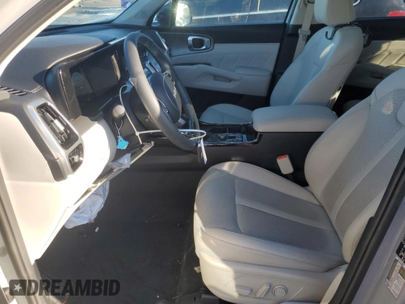 2023 Kia Sorento X-Line SX Prestige with VIN 5XYRKDLF5PG225771, listed as a Copart auction lot 87637815 with 10,909 mi miles and Salvage Title. Bid and sale history available at DreamBid. Image 7.