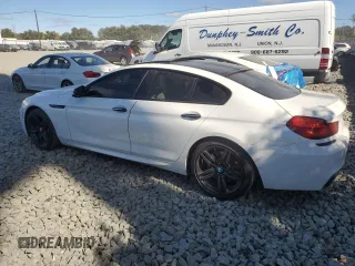 2017 BMW 6 Series 650i with VIN WBA6D4C55HD977701, listed as a Copart auction lot 75016784 with 109,245 mi miles and Salvage Title. Bid and sale history available at carsss.com. Image 2.