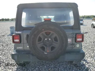 2019 Jeep Wrangler Unlimited Sport with VIN 1C4HJXDG6KW690966, listed as a Copart auction lot 62450355 with 55,576 mi miles and Salvage title. Bid and sale history available at DreamBid. Image 6.