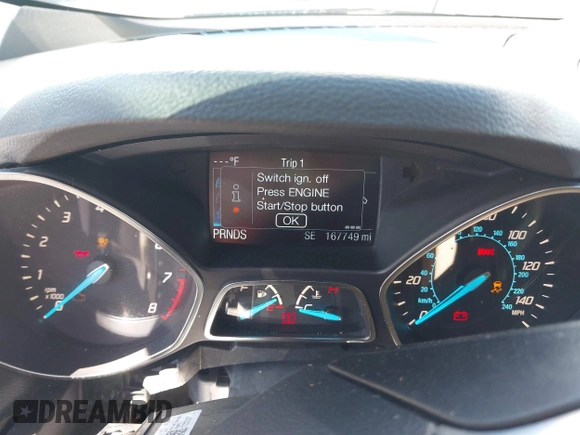 2015 Ford Escape Titanium with VIN 1FMCU0J94FUA69088, listed as a IAAI auction lot 41810406 with 167,749 mi miles. Bid and sale history available at carsss.com. Image 7.