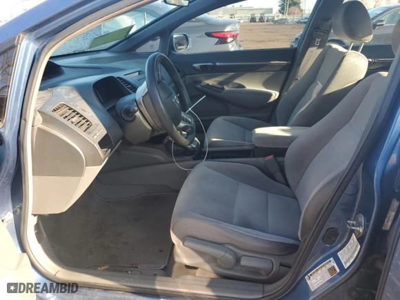 2007 Honda Civic Sdn EX with VIN 1HGFA168X7L063725, listed as a Copart auction lot 53548605 with 237,364 mi miles and Salvage Title. Bid and sale history available at carsss.com. Image 7.
